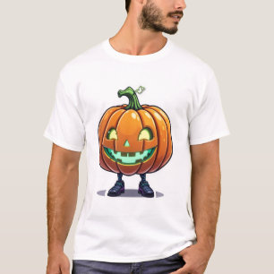 Funny Glows Halloween Jack-O’-Lantern mit Legen T-Shirt