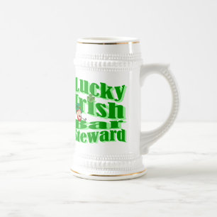 Funny Glück Irish St Patrick's Day Bierglas