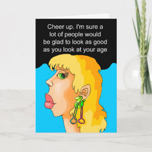 Funny glücklicher Geburtstag wünscht Karte
