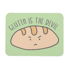 Funny Gluten ist das Teufelskleber-freie Gluten Magnet