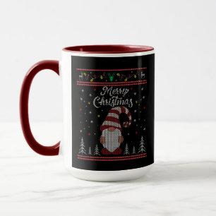 Funny Gnome Frohe Weihnachten Tasse