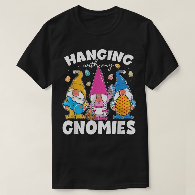 Funny Gnome mit meinem Gnomen Osterjunge T-Shirt (Design vorne)