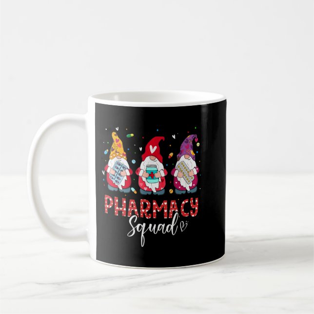 Funny Gnome Pharmacy Squad Pharmacist Valentine's  Kaffeetasse (Links)