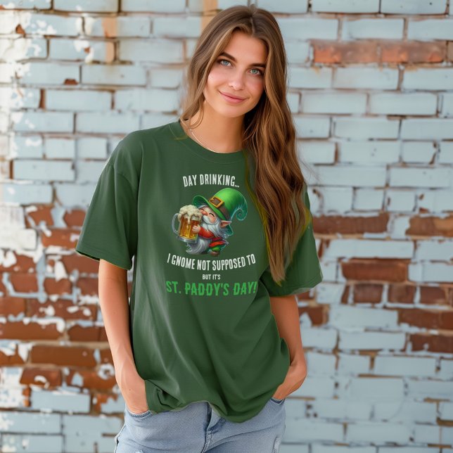 Funny Gnome St. Patrick's Day Shirt für Männer Fra (Funny gnome St. Patrick's Day drinking shirt)