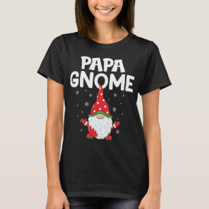 Funny gnomes niedlich papa Gnome Xmas niedlich Wei T-Shirt