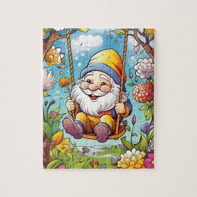 Funny Gnomes Puzzle (Vertikal)