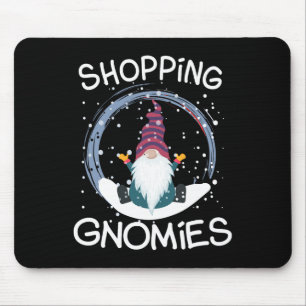 Funny Gnomes Shopping Gnomies Kostüme Weihnachts G Mousepad