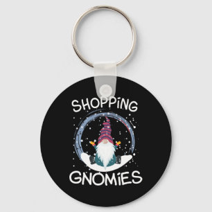 Funny Gnomes Shopping Gnomies Kostüme Weihnachts G Schlüsselanhänger