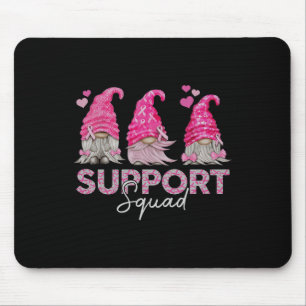 Funny Gnomies unterstützen Squad Brustkrebs Mousepad
