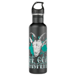 Funny Goat flüstern Funny Bauer Edelstahlflasche