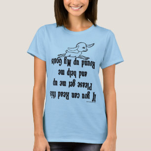 Funny Goat Redewendungen T-Shirt