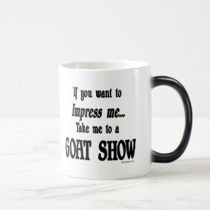 Funny Goat Redewendungen Verwandlungstasse