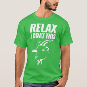 Funny Goat Relax i ziege T-Shirt