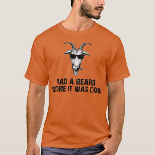 Funny Goat Shirt Funny Beard Shirt Geschenk für Zi