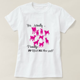 FUNNY GOATS BRAUCHEN SIE all diese Ziegen GetYer T-Shirt