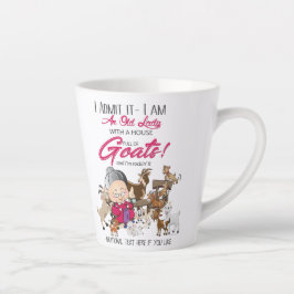 Funny Goats - Ich bin ein altes Lady House voller  Milchtasse