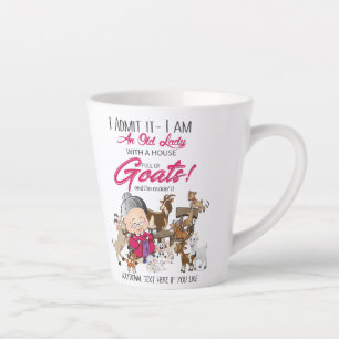 Funny Goats - Ich bin ein altes Lady House voller  Milchtasse