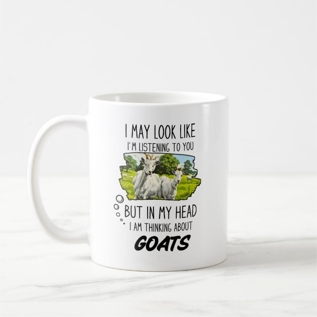 Funny Goats Lover Tasse (Links)