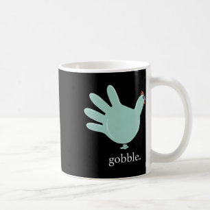 Funny Gobble Türkei Handschuh Medizin Nures Thanks Kaffeetasse