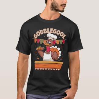 Funny Gobblegool Türkei Koch Erntedank Festivals T-Shirt