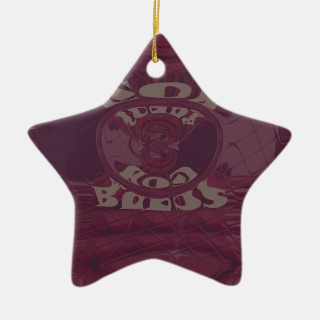 Funny God Bless kenya Hakuna Matata Giraffes wov Keramikornament (Vorne)