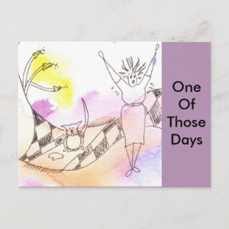 Funny Goddess Cat Gak 2 Postkarte