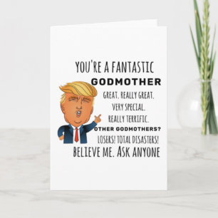 Funny Godmutter Birthday Bestes Geschenk Karte