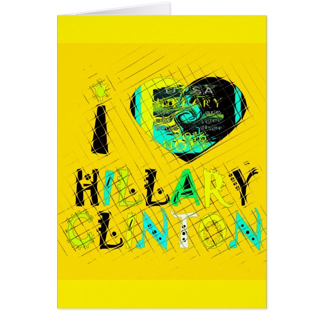 Funny Golden lovey Phantastisch Hope Hillary, USA  (Vorne)