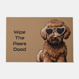 Funny Goldendoodle Doormat Fußmatte