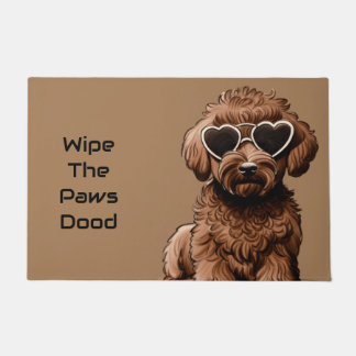 Funny Goldendoodle Doormat Fußmatte