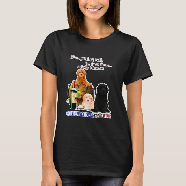 Funny Goldendoodle Hund großartig Jungs T-Shirt (Vorderseite)