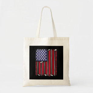 Funny Golf American Flag Golf Player Vintag Golfe Tragetasche