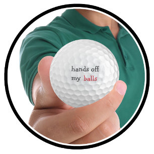 Funny Golf Ball Novelty