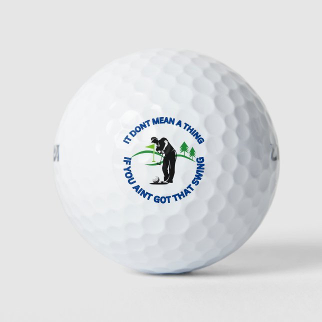 Funny Golf Bälle für Männer (Vorderseite)