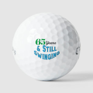 Funny Golf Balls 65. Geburtstag Golfball