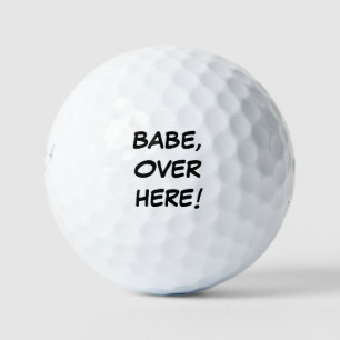 Funny Golf Balls Bridgestone e6 Golfball