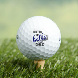 Funny Golf Balls - Dimpled Golfball