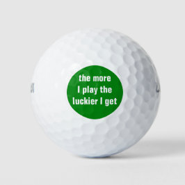 Funny Golf Balls Sprichwort Golfball