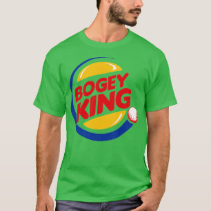 Funny Golf BOGEY KING Geschenk Geburtstag Männer F T-Shirt