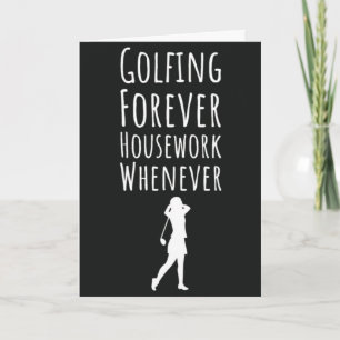 Funny Golf Cards für Ihre Golfer Sport Rente Karte