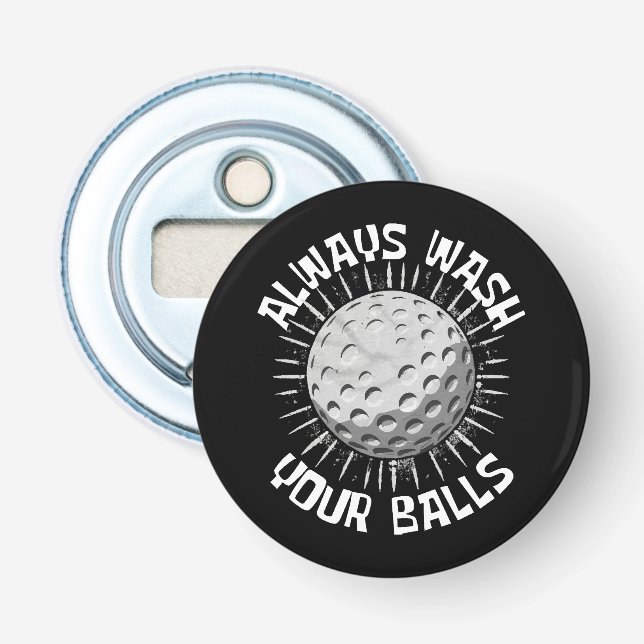 Funny Golf Flaschenöffner (Vorderseite)