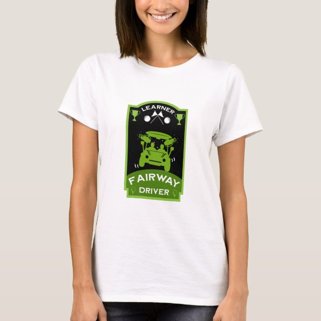 Funny Golf Geschenk für Anfänger T-Shirt (Vorderseite)