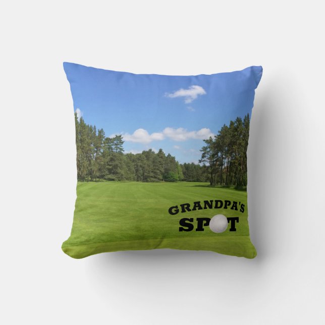 Funny Golf Geschenk Opa's Spot-Kissen Kissen (Vorderseite)