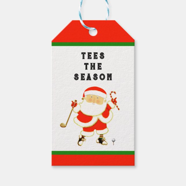 Funny Golf Geschenkanhänger (Vorderseite)