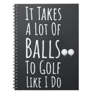 Funny Golf Geschenke für Ihm Ehemann Boyfriend Vat Notizblock