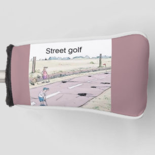 FUNNY Golf Head STREER GOLF SPASS GOLF KOPFDECKEL Headcover