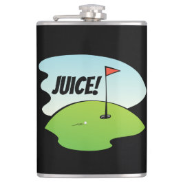 Funny Golf Juice Birdy Celebration Moderne Flachmann