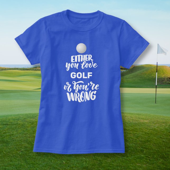 Funny Golf Liebe Golfspielen, Golfer T-Shirt (Von Creator hochgeladen)