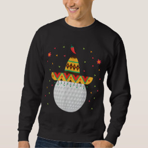 Funny Golf Lover Cinco De Mayo Golfo Golf im Golf Sweatshirt