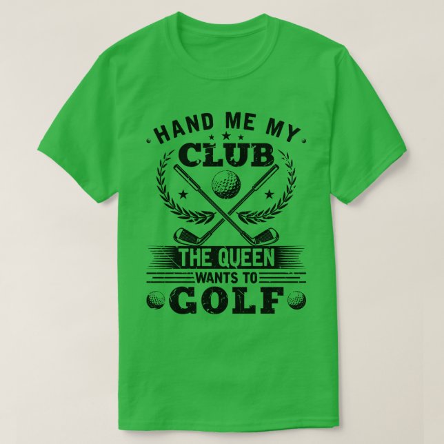 Funny Golf Mama T-Shirt (Design vorne)